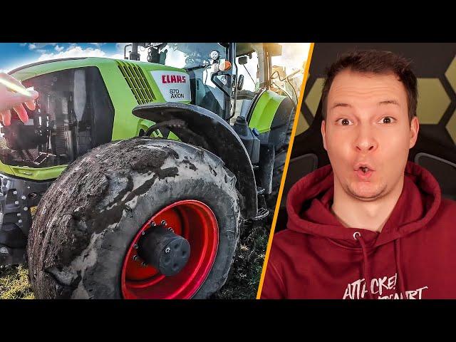 Traktor festgefahren: Schlammschlacht auf dem Acker! | Ansgar reagiert