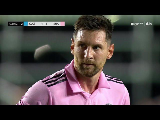 LIONEL MESSI SCORES GAME-WINNING FREE KICK IN INTER MIAMI DEBUT 