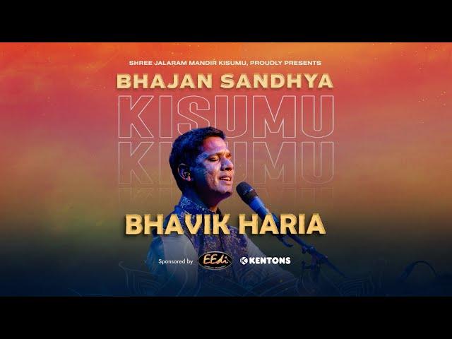 Live in Kisumu, Bhajan Sandhya with Bhavik Haria | Shree Jalaram Mandir