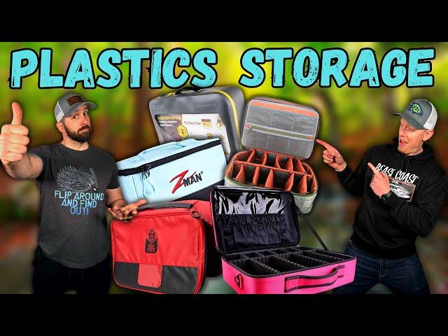 The BEST Ways To Store Soft Plastic Fishing Lures!