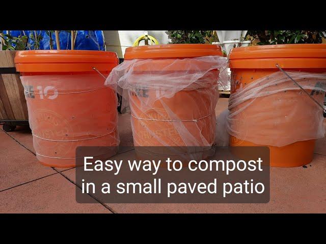 HOW TO COMPOST KITCHEN SCRAPS IN A SMALL SPACE