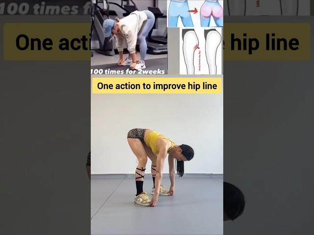Home fitness One movement, full buttocks, lift hip line, and get a round peach butt