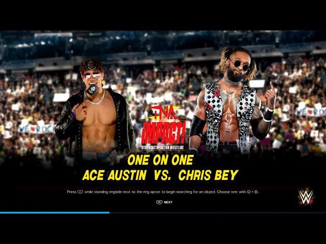 TNA Impact Ace Austin vs Chris Bey