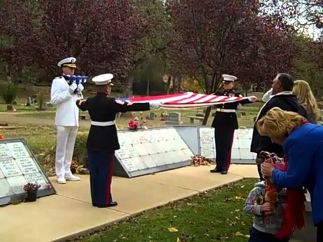 Military Funeral Honors Team Root & Stephens Funeral 11 05 2011