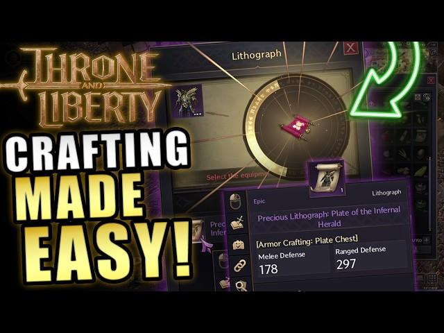 The Only Crafting Guide You Need For Throne and Liberty!