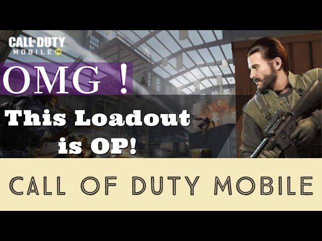 The UNDERRATED OP Loadout in Call Of Duty Mobile..