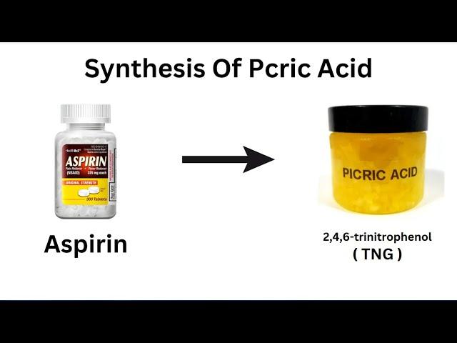 From Pain Killer to Explosive | Synthesis of Picric acid or or 2,4,6-trinitrophenol ( TNP )