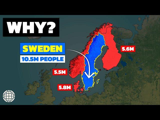 Why Sweden Dominates Scandinavia's Population