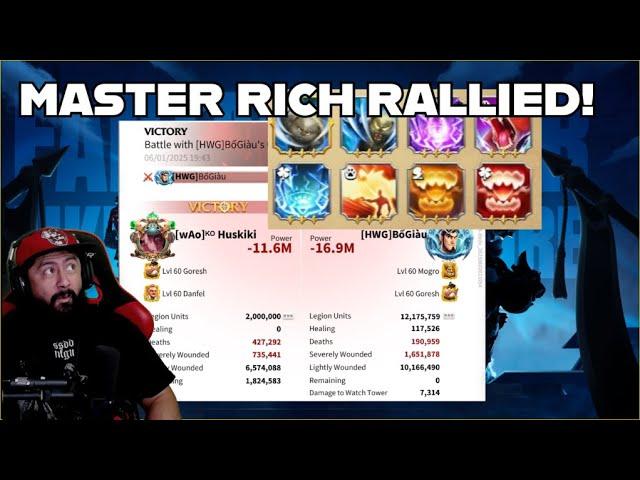 MASTER RICH RALLIED! NEW PET META?? FT. WAO ALLIANCE