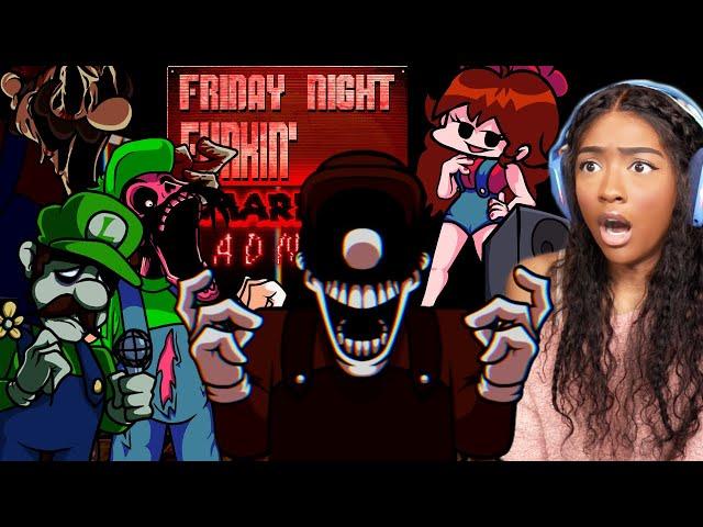 MARIO KEEPS GETTING SCARIER!! | Friday Night Funkin' [Mario's Madness]