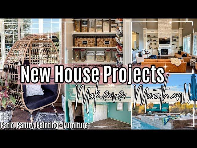 NEW HOUSE MAKEOVER MARATHON 2023 :: House Projects to Transform our -New to Us- Home | Part 1