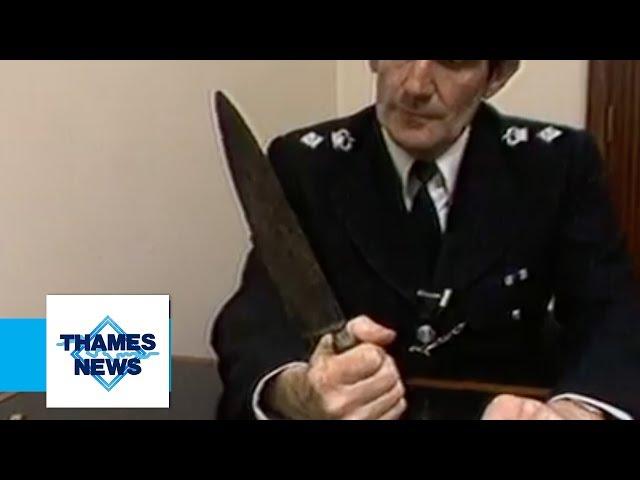 Knife Crime in London (1980's) | Thames News Archive Footage