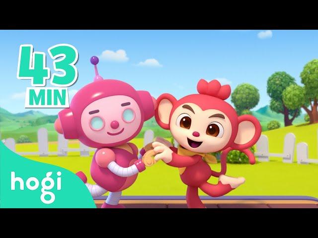 Mix - Learn colors with Poki | Nursery Rhymes Compilation | Colors for Kids | Pinkfong & Hogi