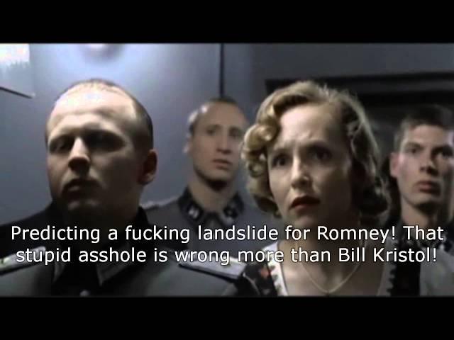 Hitler rants about Fox News, Dick Morris and Karl Rove after Romney's loss