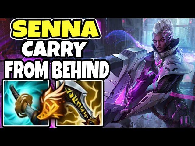 CHALLENGER SENNA shows you how to carry from behind | Senna support | 13.22 League of Legends