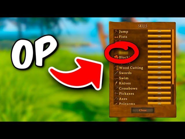 This Skill is BROKEN - Max Your Skills in Valheim FAST