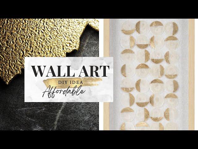 DIY Capiz Wall Art - Easy & Affordable