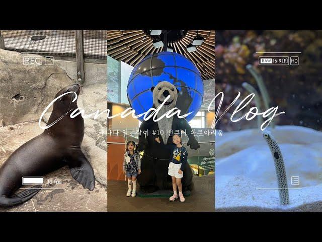 [캐나다 일년살이]#10 밴쿠버 아쿠아리움 | Vancouver aquarium