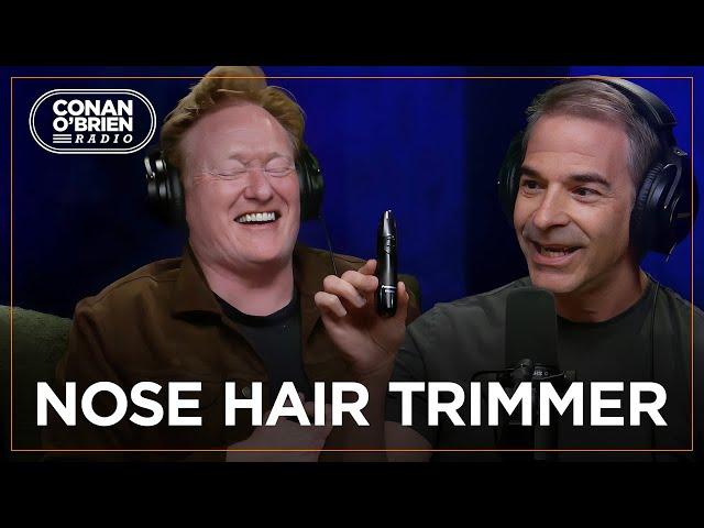 Jordan Schlansky Shows Conan His Favorite Nose Hair Trimmer | Conan O'Brien Radio