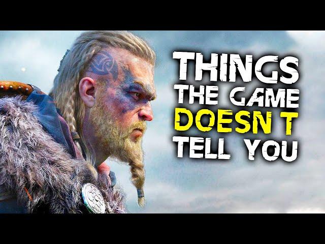 Assassin's Creed Valhalla: 10 Things The  Game DOESN'T TELL YOU