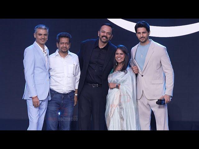 Indian Police Force 2 With Rohit Shetty And Sidharth Malhotra At Prime Video Announcement