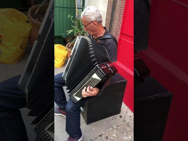 seo Francisco tocando em Campinas - Centro - Arte de Rua - by cidcesar9