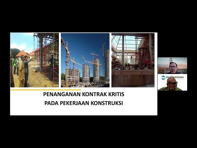 Penanganan Kontrak Kritis Pada Pekerjaan Konstruksi