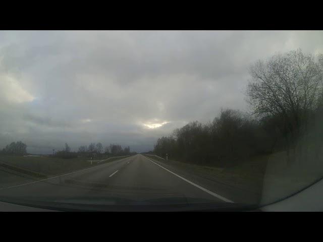 On the way to Klaipeda -  Lithuania - timelapse