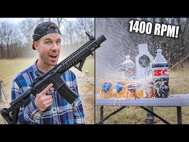 FULL AUTO BB GUN - The Coolest "Toy" EVER! | Crossman DPMS SBR