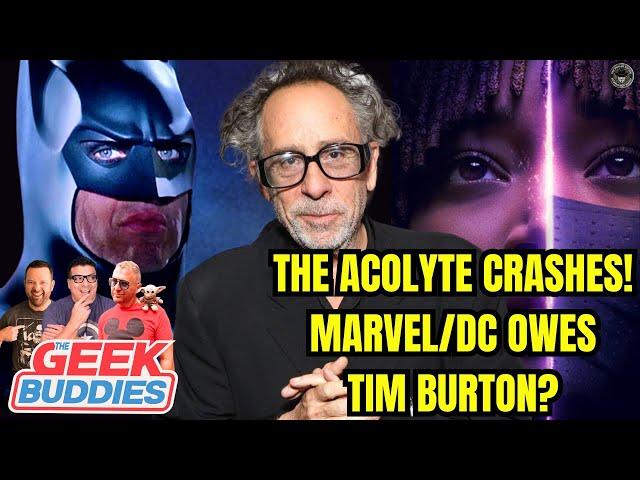 THE ACOLYTE Fallout, Does Marvel/DC Owe Tim Burton For Success? - THE GEEK BUDDIES