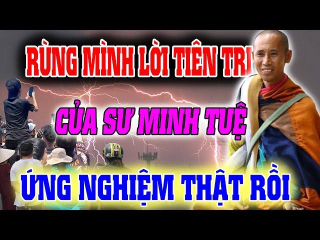 Rùng Mình LỜI TIÊN TRI Của Sư MINH TUỆ, Đã Ứng Nghiệm Thật Rồi !!! | Tâm Hướng Phật radio.