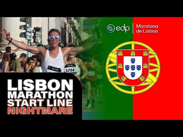 Lisbon Marathon 2023 Race Vlog | My Start line NIGHTMARE