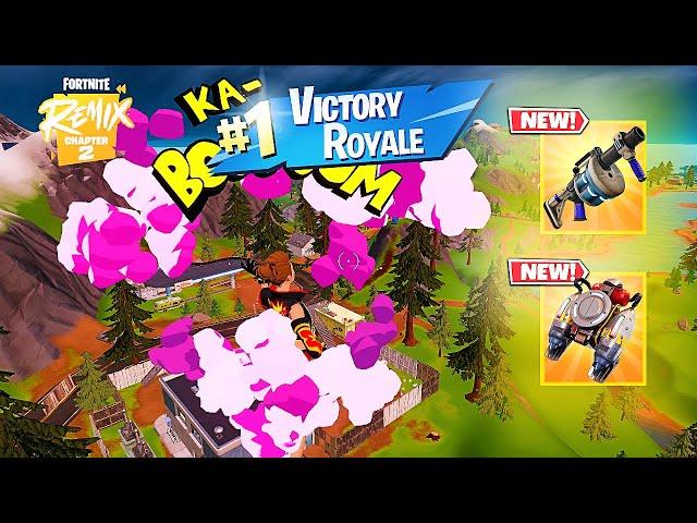 99 Elimination Solo Vs Squads "Zero Build" Gameplay Wins (Fortnite Remix chapter 2 PC)