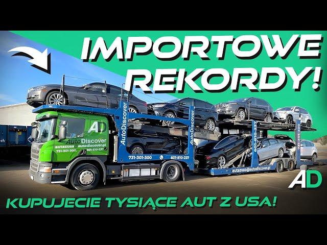 Już nie Mustang! NAJPOPULARNIEJSZE MARKI i MODELE z USA w liczbach - IMPORT ROŚNIE jak na drożdżach!