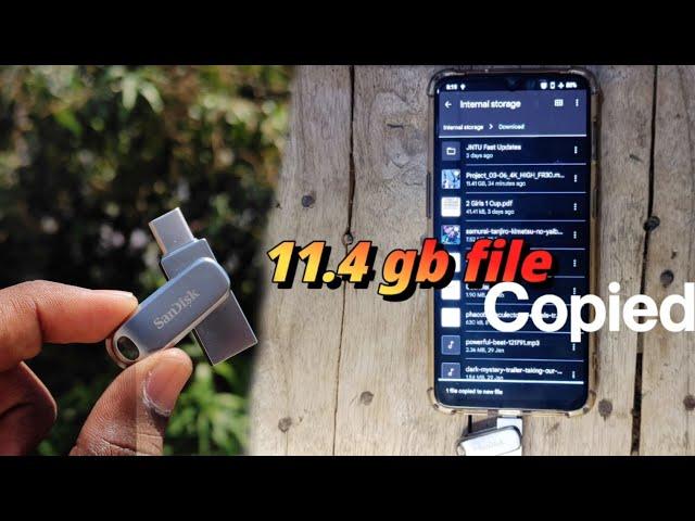 How To Copy Large Files to SanDisk Pendrive|2023| what is Parameters Not Allowed