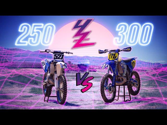 Yamaha YZ250 Big Bore Kit | YZ300 VS YZ250 Ride Review