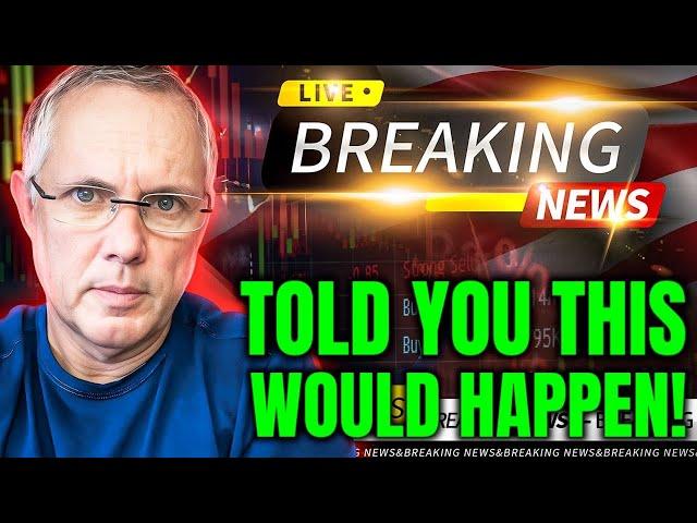 MEGA CRYPTO NEWS - I TOLD YOU IT WOULD HAPPEN! DID YOU MISS OUT?!