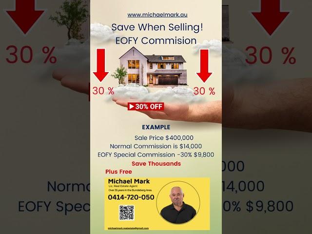 30 % OFF  - BUNDABERG HOME SELLERS #BundabergHouse,#bundaberghomes,