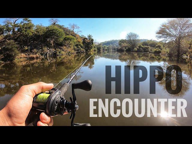 Close Hippo Encounters and New Rod Shattered!