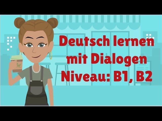 Learn German B1, B2 | Sentence structure in main and subordinate clauses | Describing work