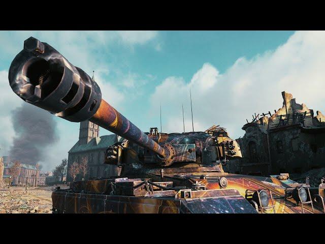 How the unicums play with the Caernarvon - World of Tanks