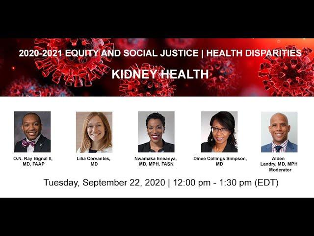 Equity and Social Justice | Kidney Health