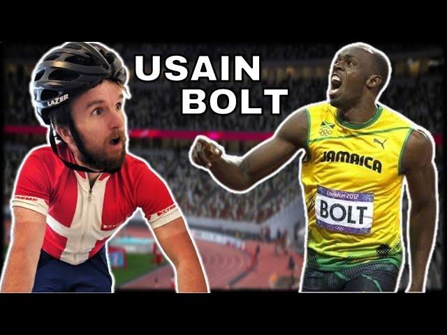 I TRIED TO BREAK EVERY USAIN BOLT WORLD RECORD (On a Bike!)