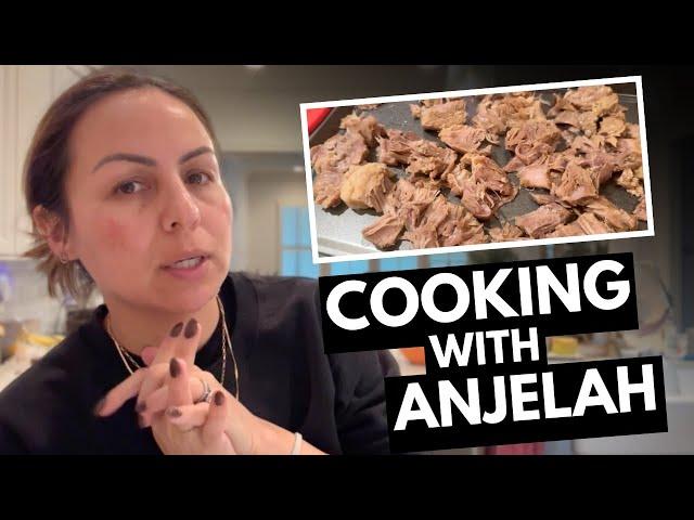 Cooking with Anjelah: Making Some Carnitas! | Anjelah Johnson-Reyes