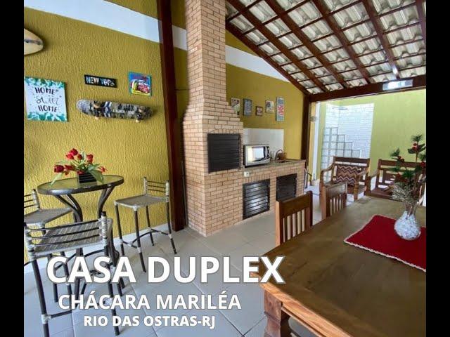 Casa com 2 dormitórios à venda, 68 m² - Chácara Mariléa - Rio das Ostras/RJ