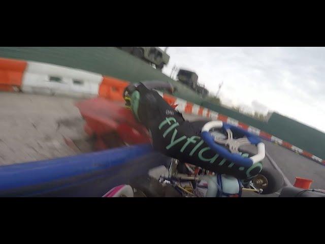 100 KPH Crash at Orlando Kart Center [Brakes Failed]