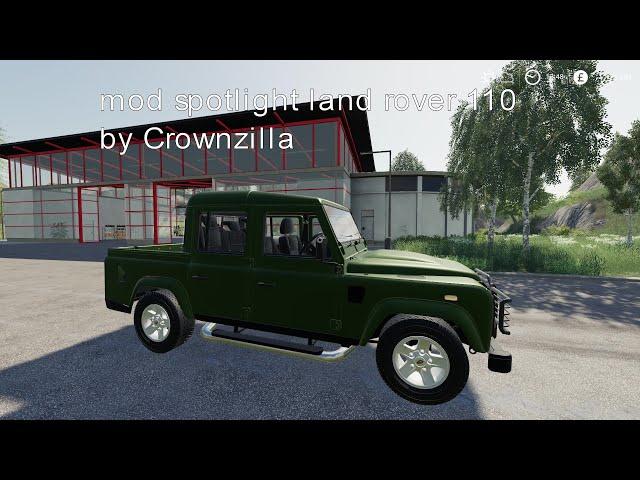 mod spotlight land rover 110 by Crownzilla