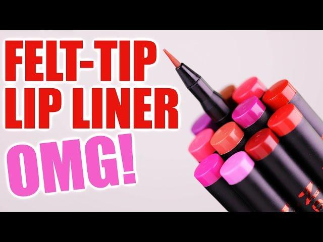 FELT-TIP LIQUID LIP LINER ... OMG!!!