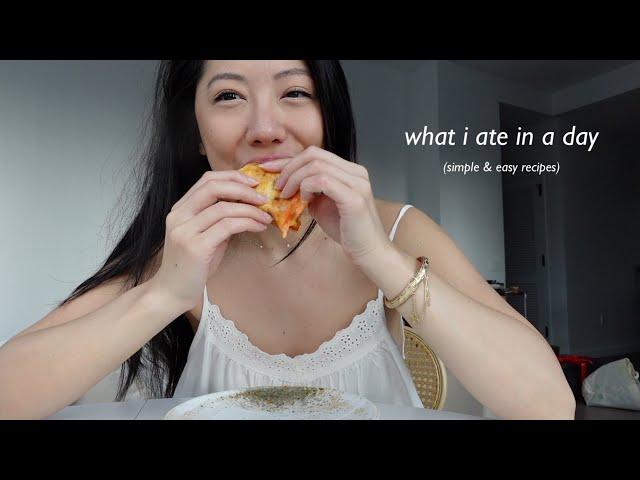 what i ate in a day ~ simple & easy recipes