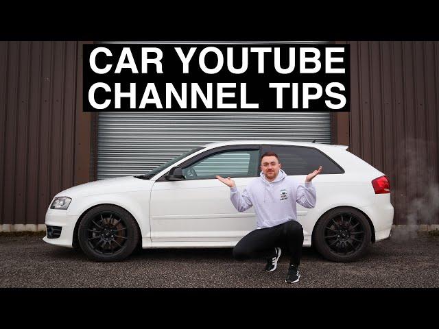 SHOULD YOU START A CAR YOUTUBE CHANNEL?